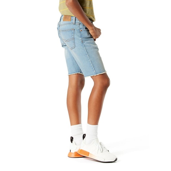 Signature By Levi Strauss & Co. Boys Denim Cut Off Jean Short - Picture 3 of 12